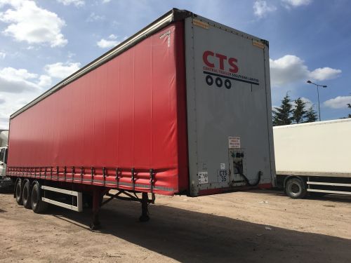 Click Here To Enlarge This Photo Of Curtain Sider Trailers