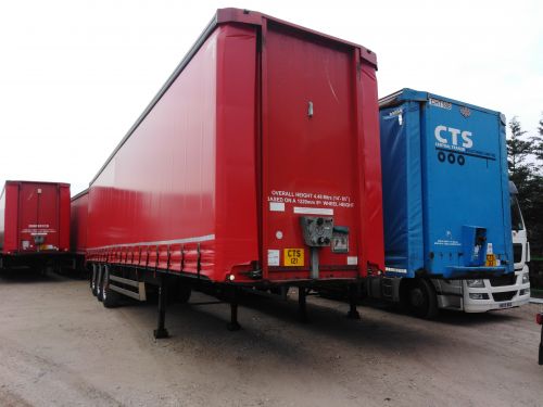 Click Here To Enlarge This Photo Of Curtain Sider Trailers